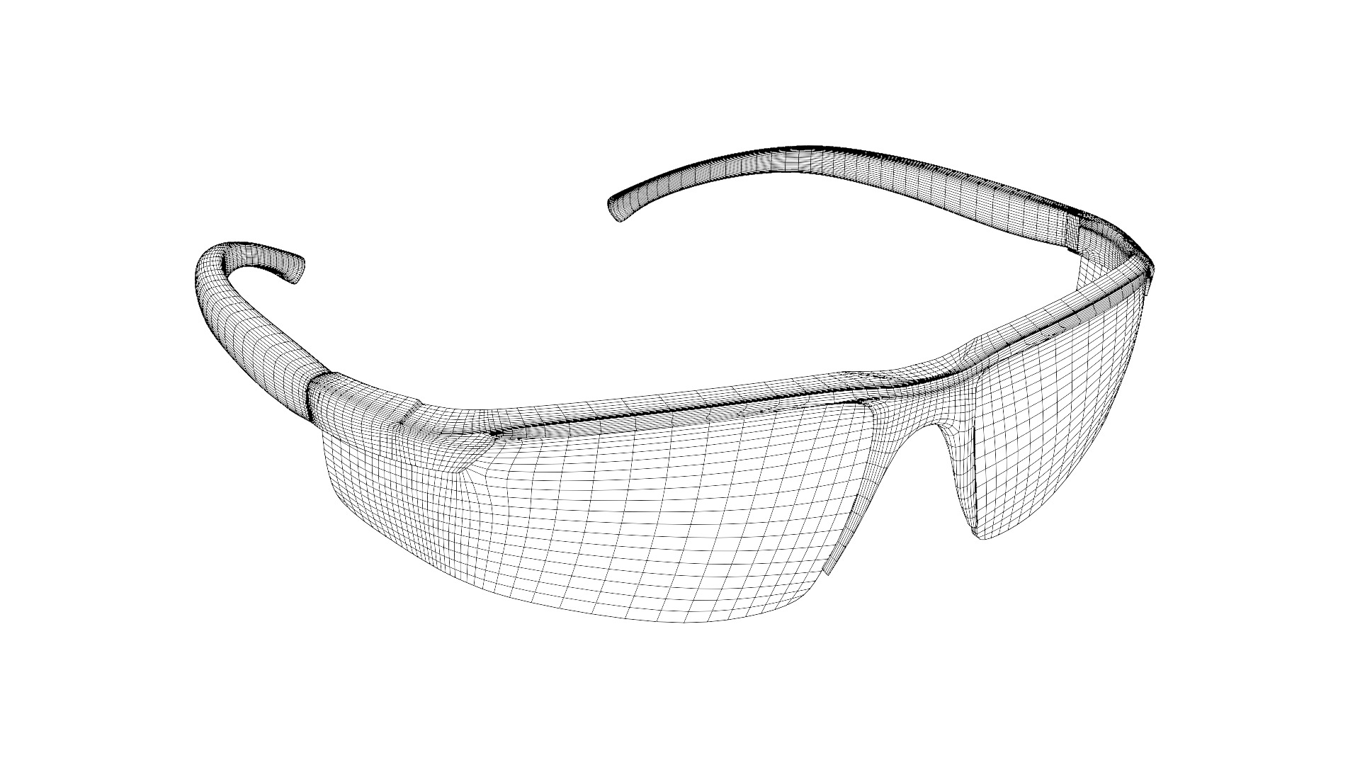 DIY essentials Safety Glasses Low-poly 3D model_6
