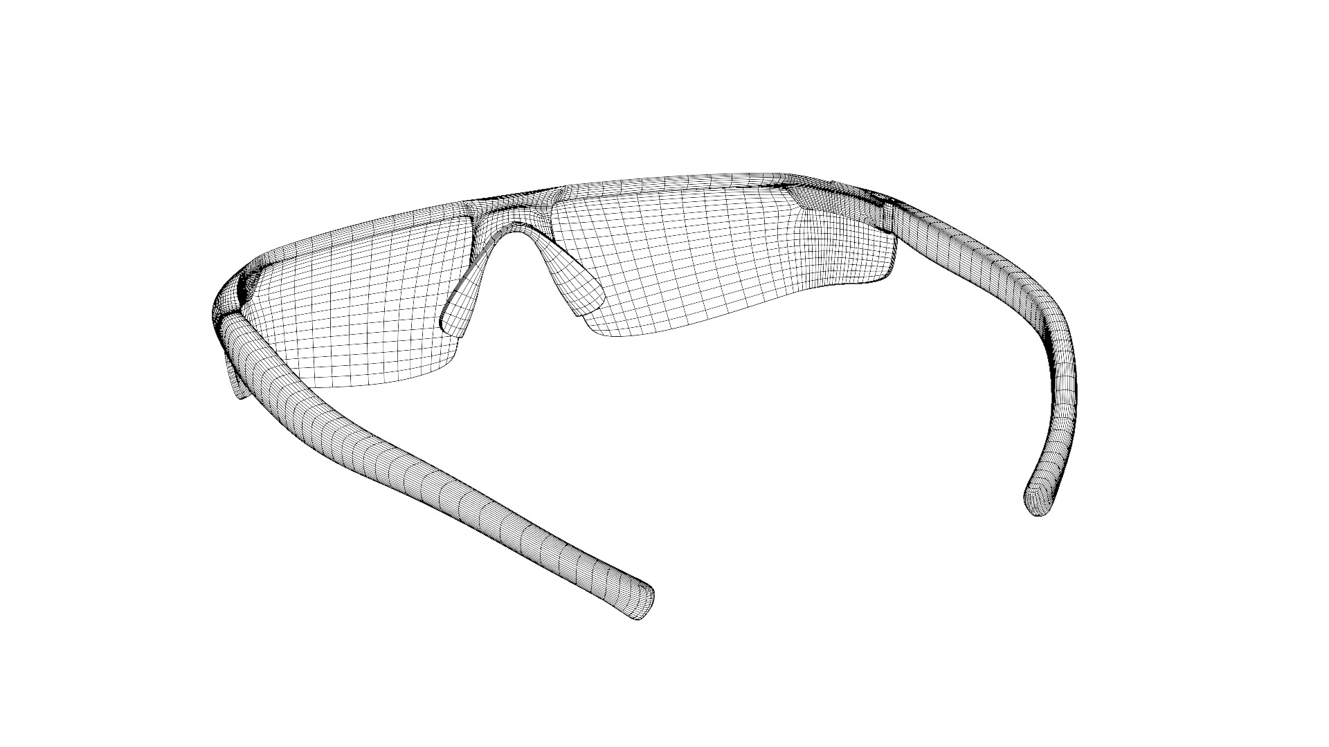 DIY essentials Safety Glasses Low-poly 3D model_8