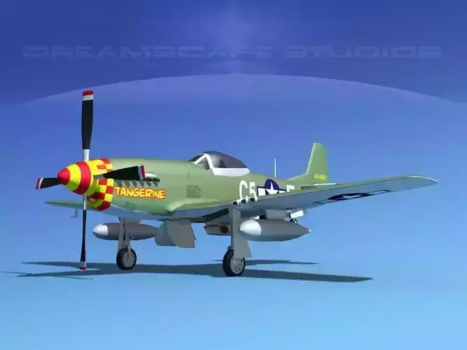  P-51D Mustang Tangerine