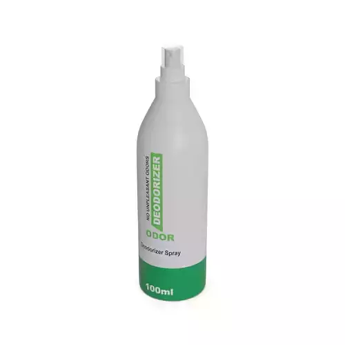 Footwear care Shoe Deodorizer Spray Low-poly 3D model