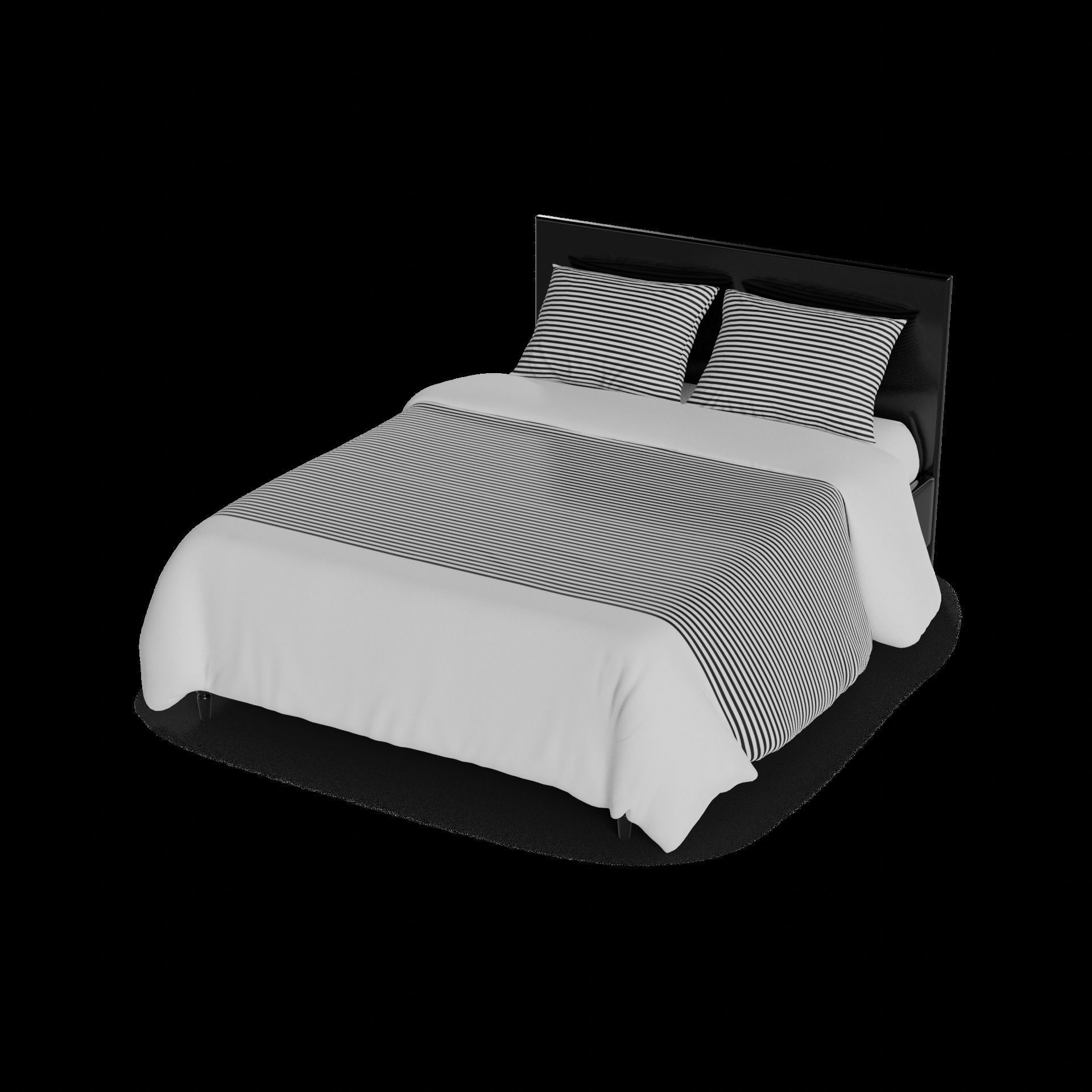 Bedding and bedding sets Duvet cover 3D model_1