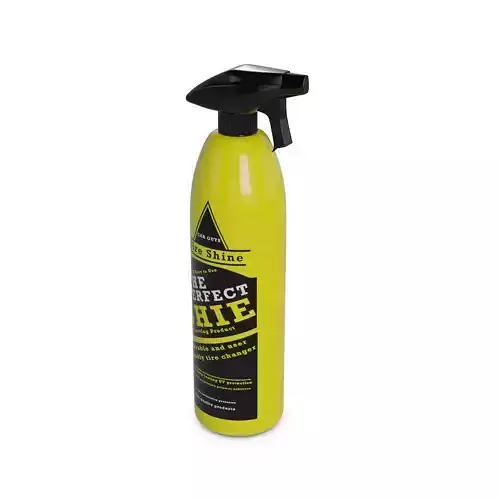 Car cleaning Tire Shine Spray Low-poly 3D model