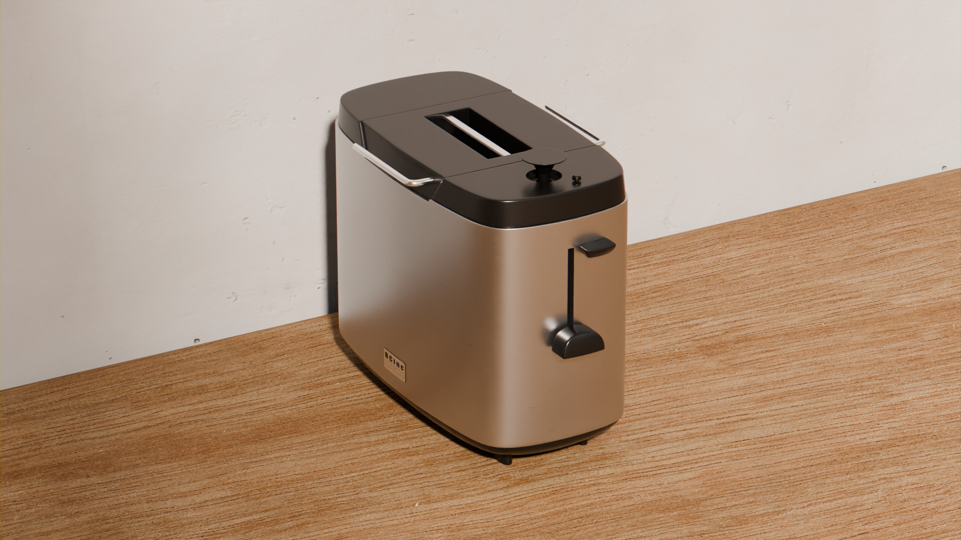 Kitchen appliances Bread Maker Low-poly 3D model_5