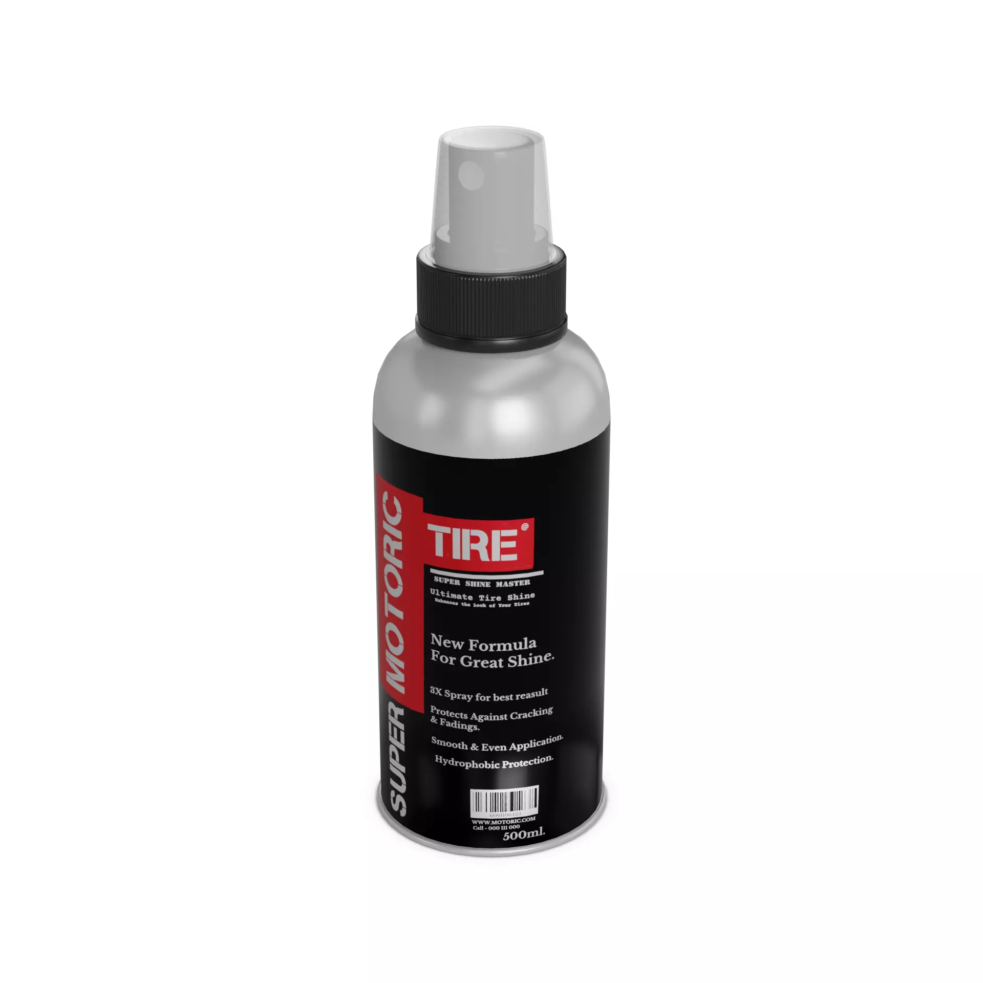 Other car care Tire Shine Spray Low-poly 3D model_0