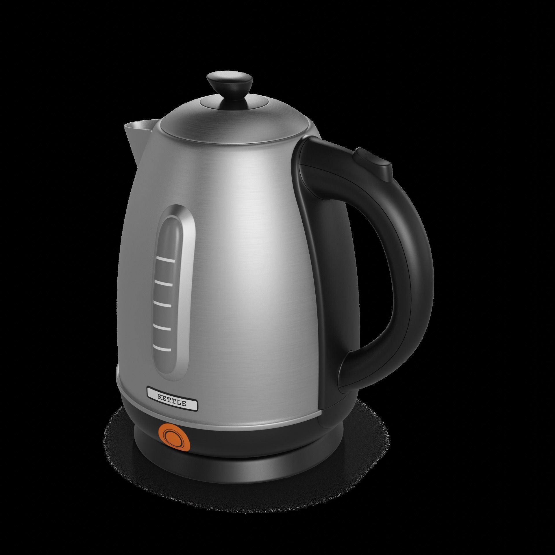 Kitchen appliances Electric Kettle 3D model_1