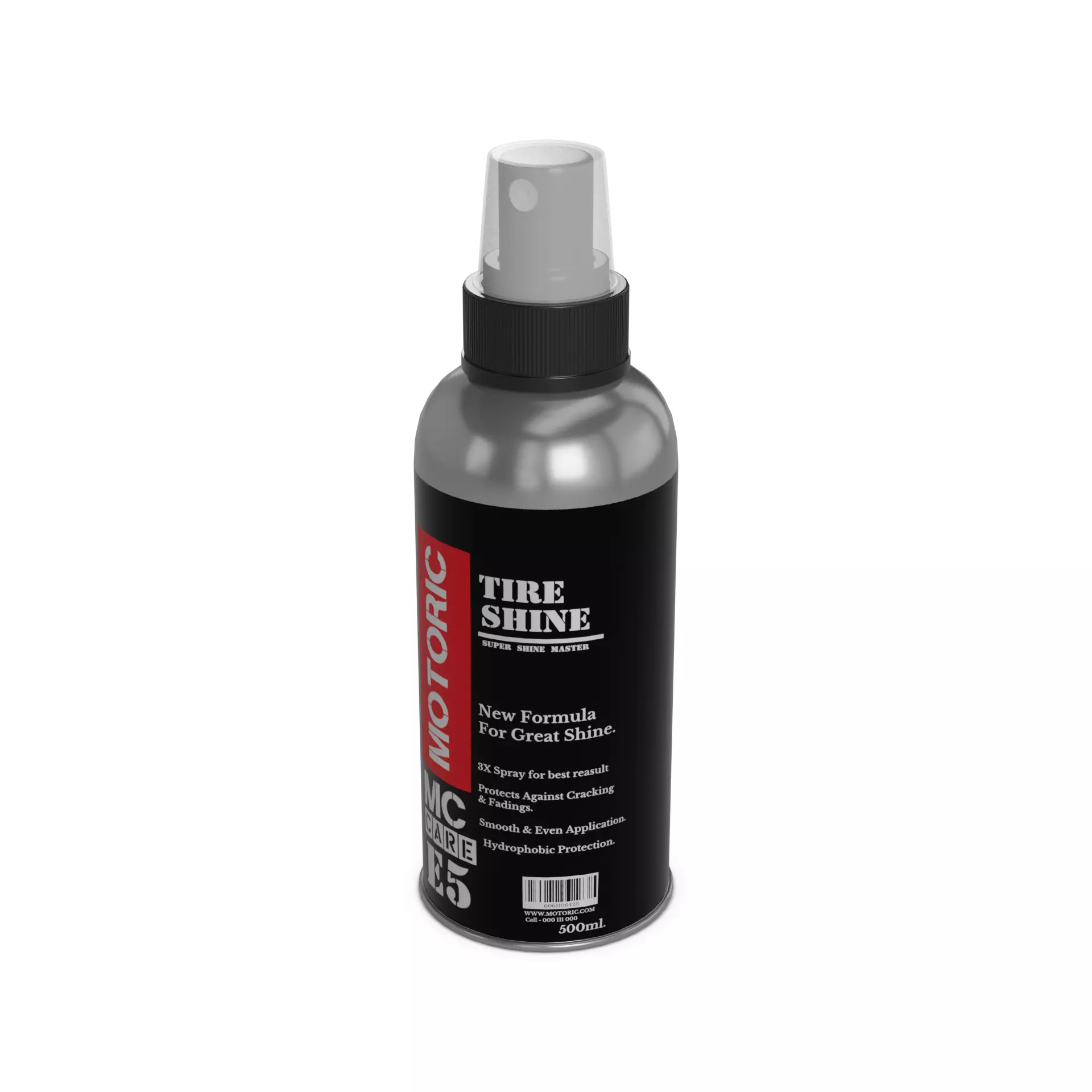 Other car care Tire Shine Spray Low-poly 3D model_0