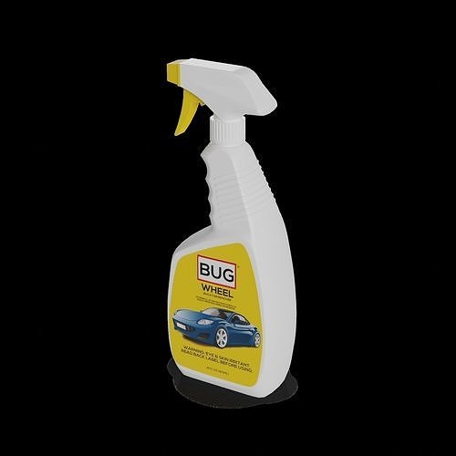 Other car care Bug Remover Spray 3D model 2