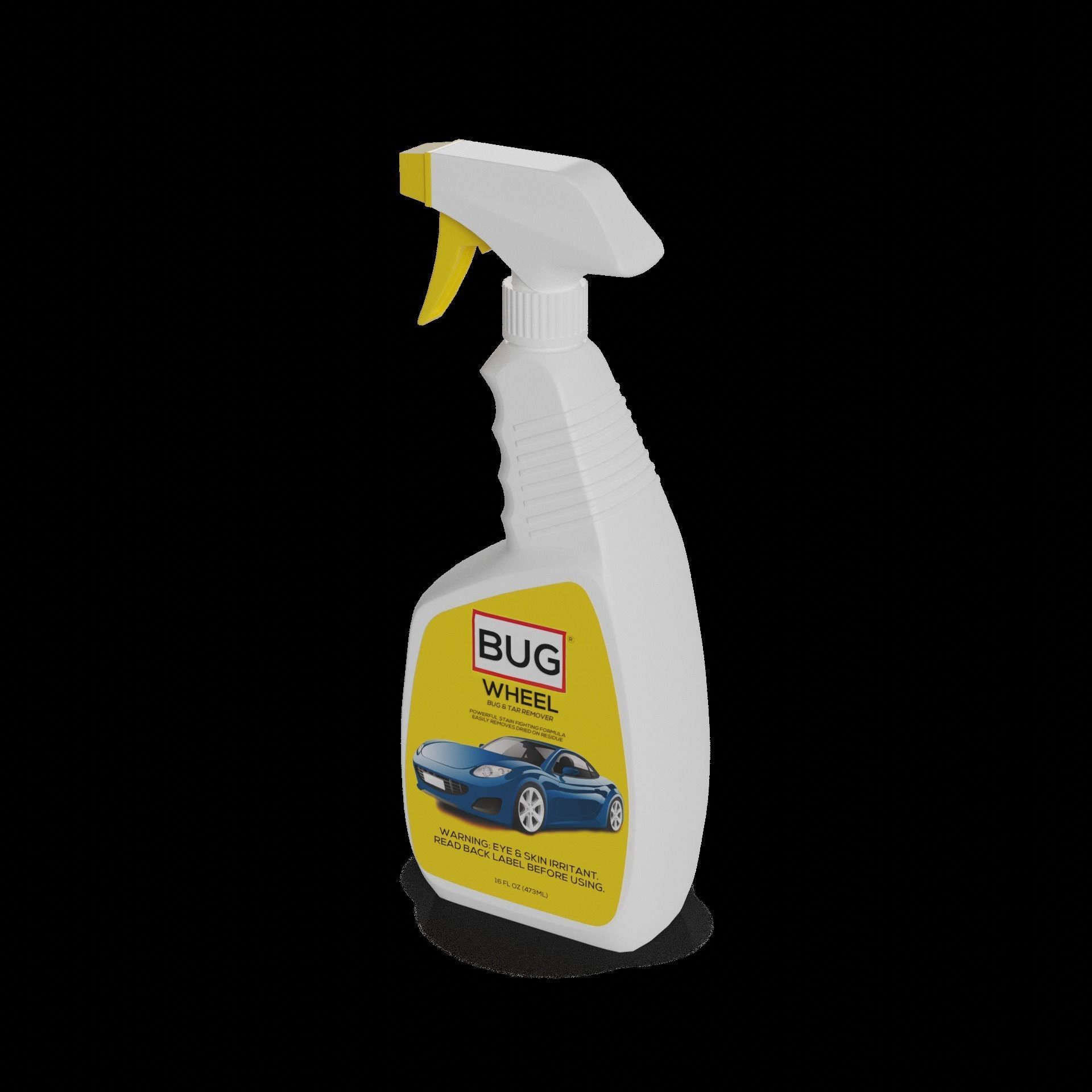 Other car care Bug Remover Spray 3D model_1