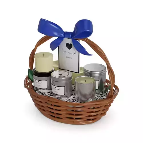 Candles and candleholders Candle Gift Basket