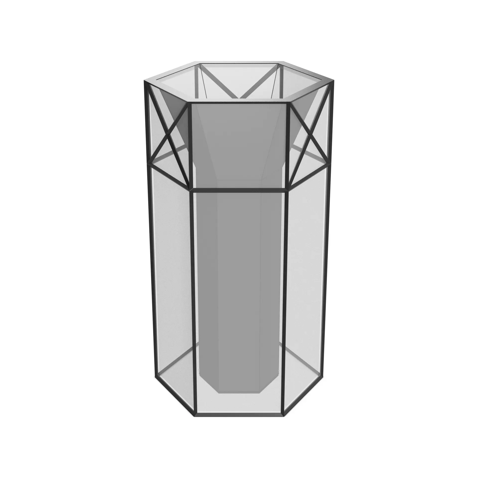 Candles and candleholders Candle Holder Set Low-poly 3D model_0