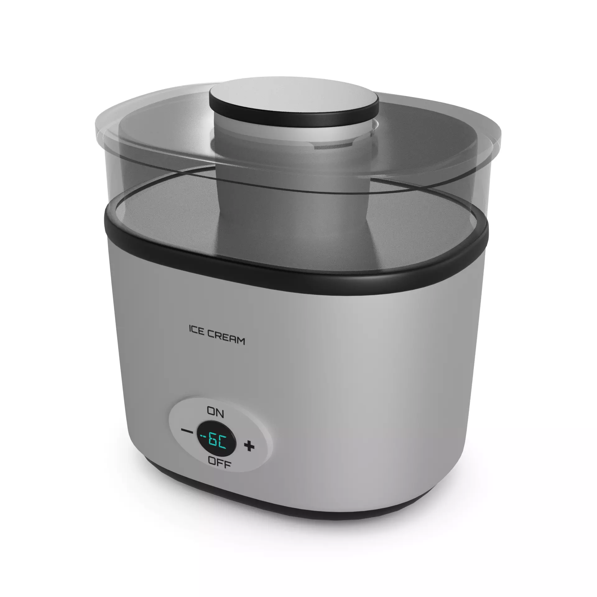 Kitchen appliances Electric Ice Cream Maker 3D model_0