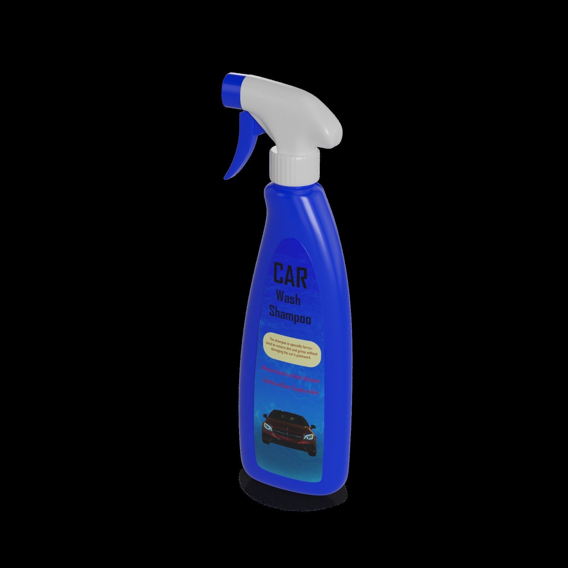 Other car care Car Wash Shampoo 3D model_1