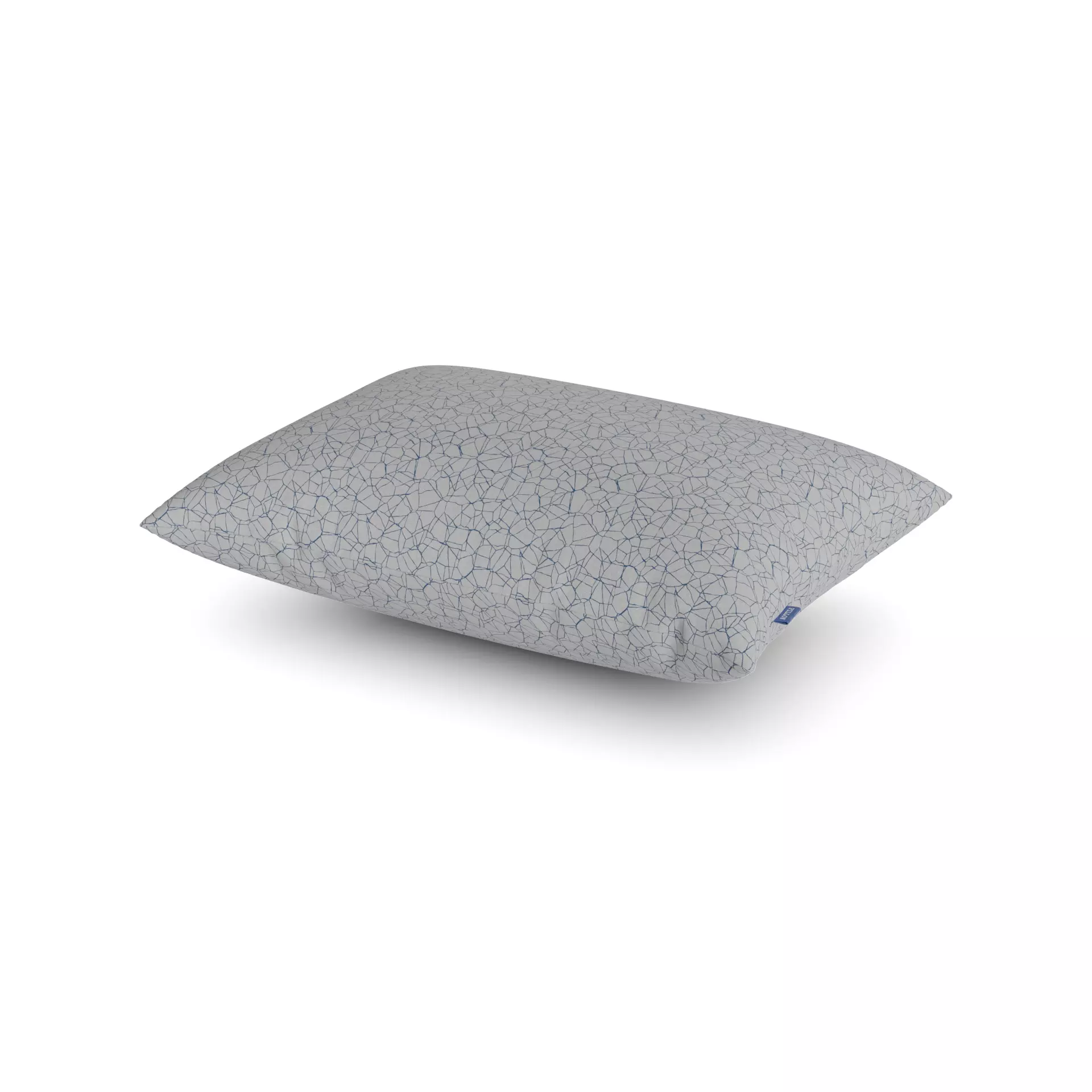 Bedding and bedding sets Pillow set Low-poly 3D model_0