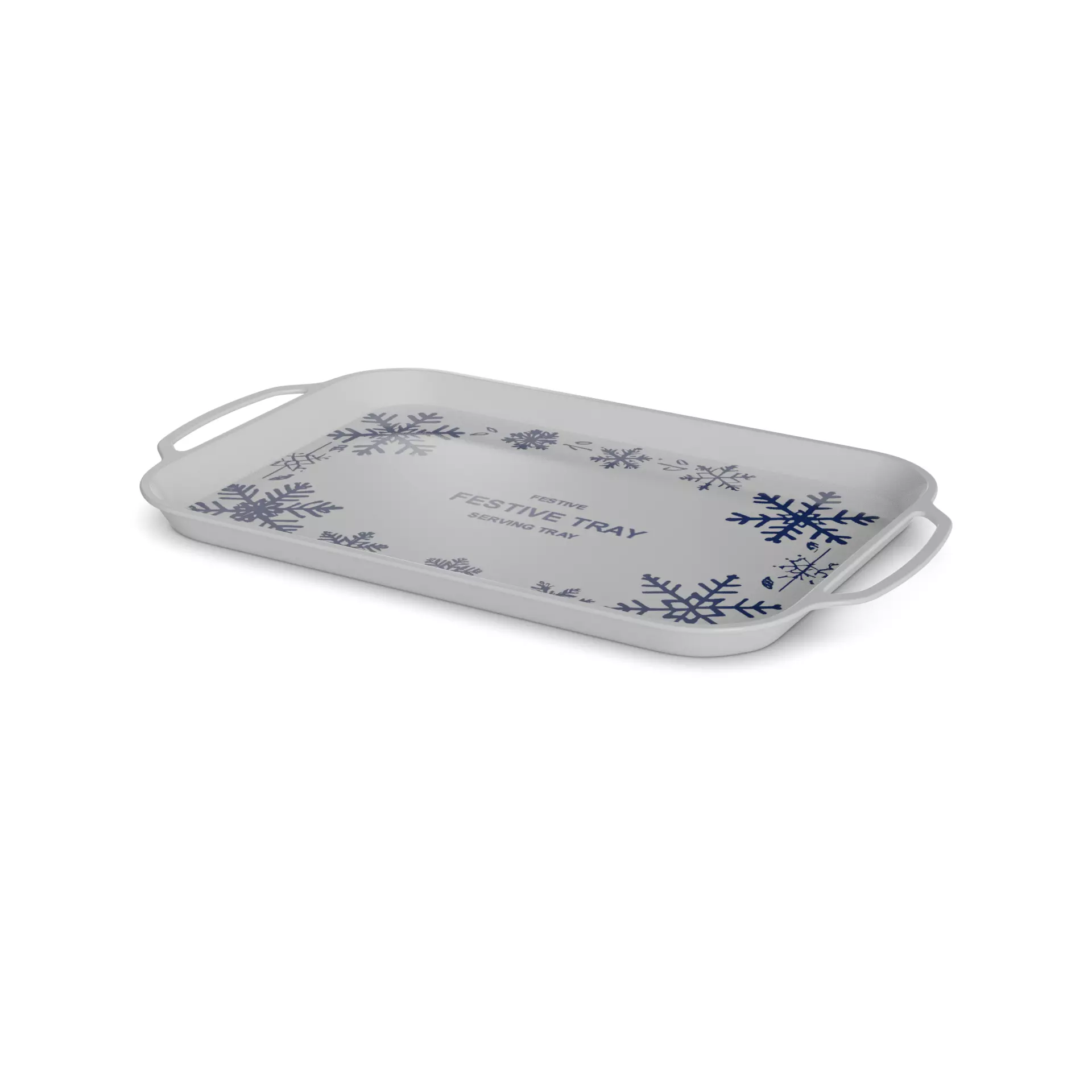 Festive accessories Festive Serving Tray 3D model