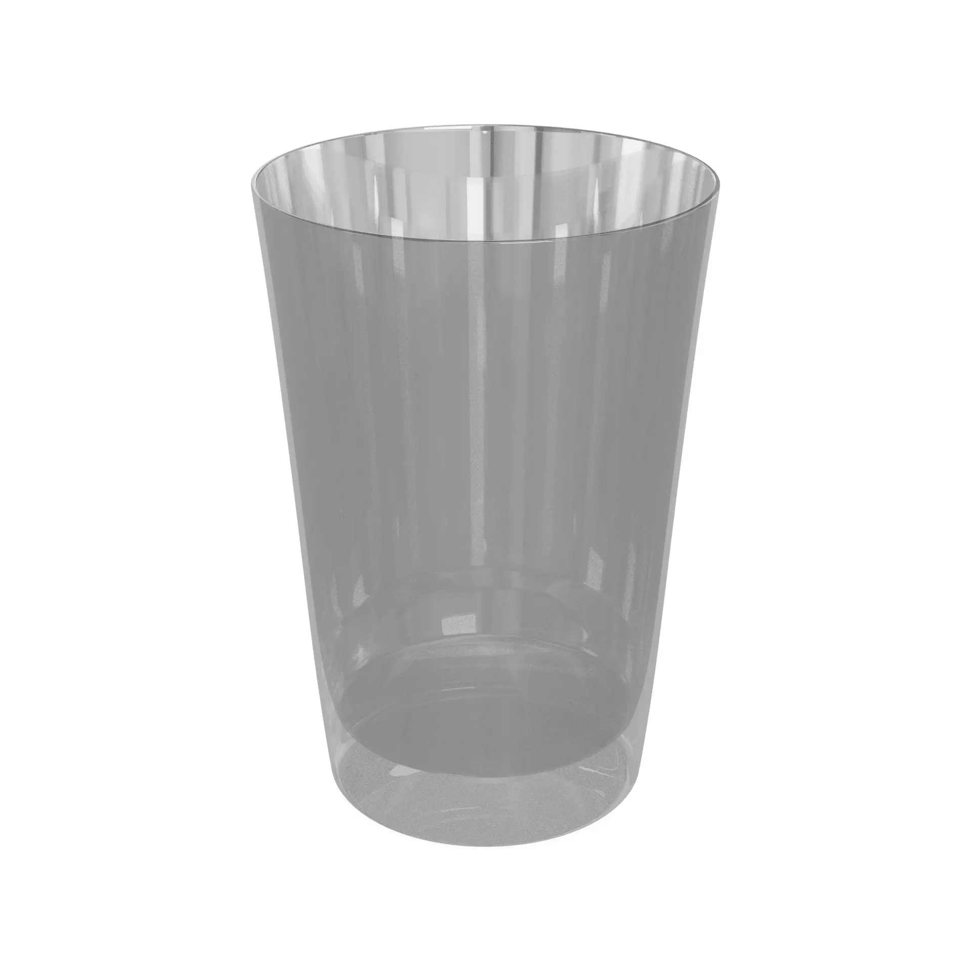 Glassware Water Glasses Low-poly 3D model_0