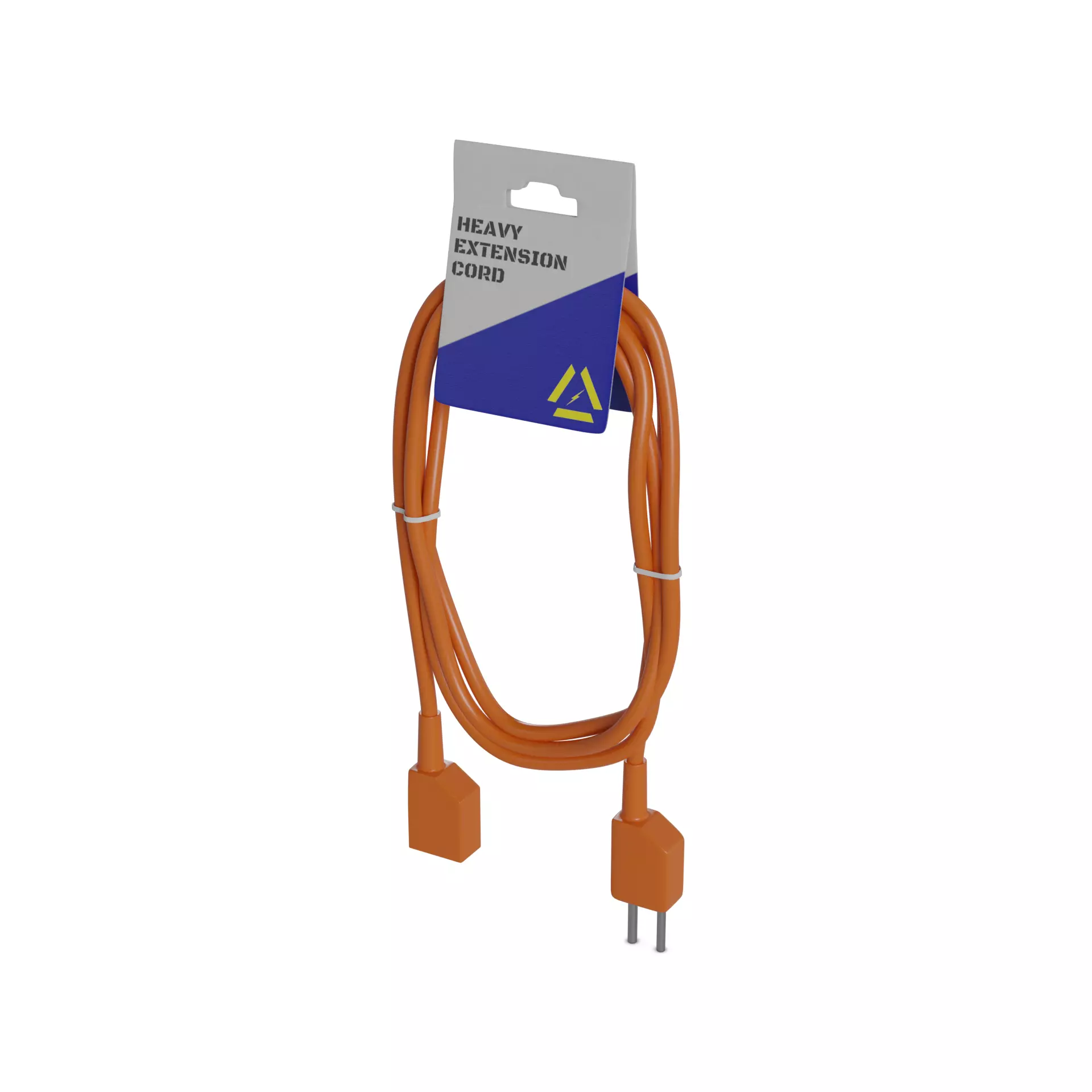 Extension cords and plugs Extension Cord 3D model_0