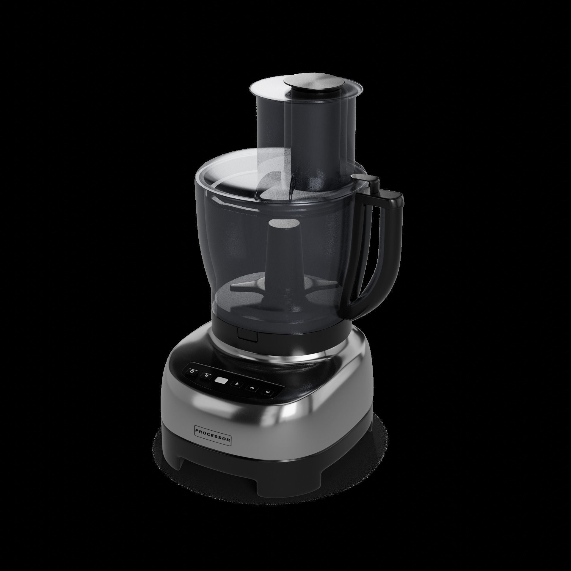 Kitchen appliances Food Processor 3D model_1
