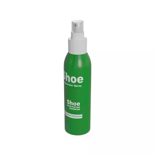 Footwear care Shoe Deodorizer Spray Low-poly 3D model