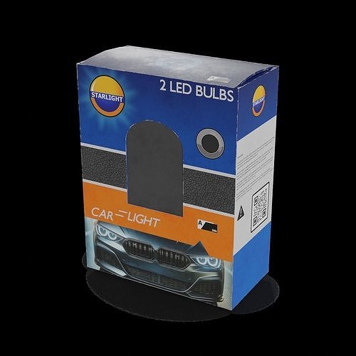 Car bulbs Car Bulbs Low-poly 3D model 2