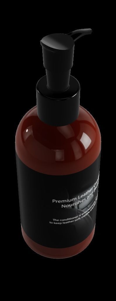 Other car care Leather Conditioner Low-poly 3D model_4