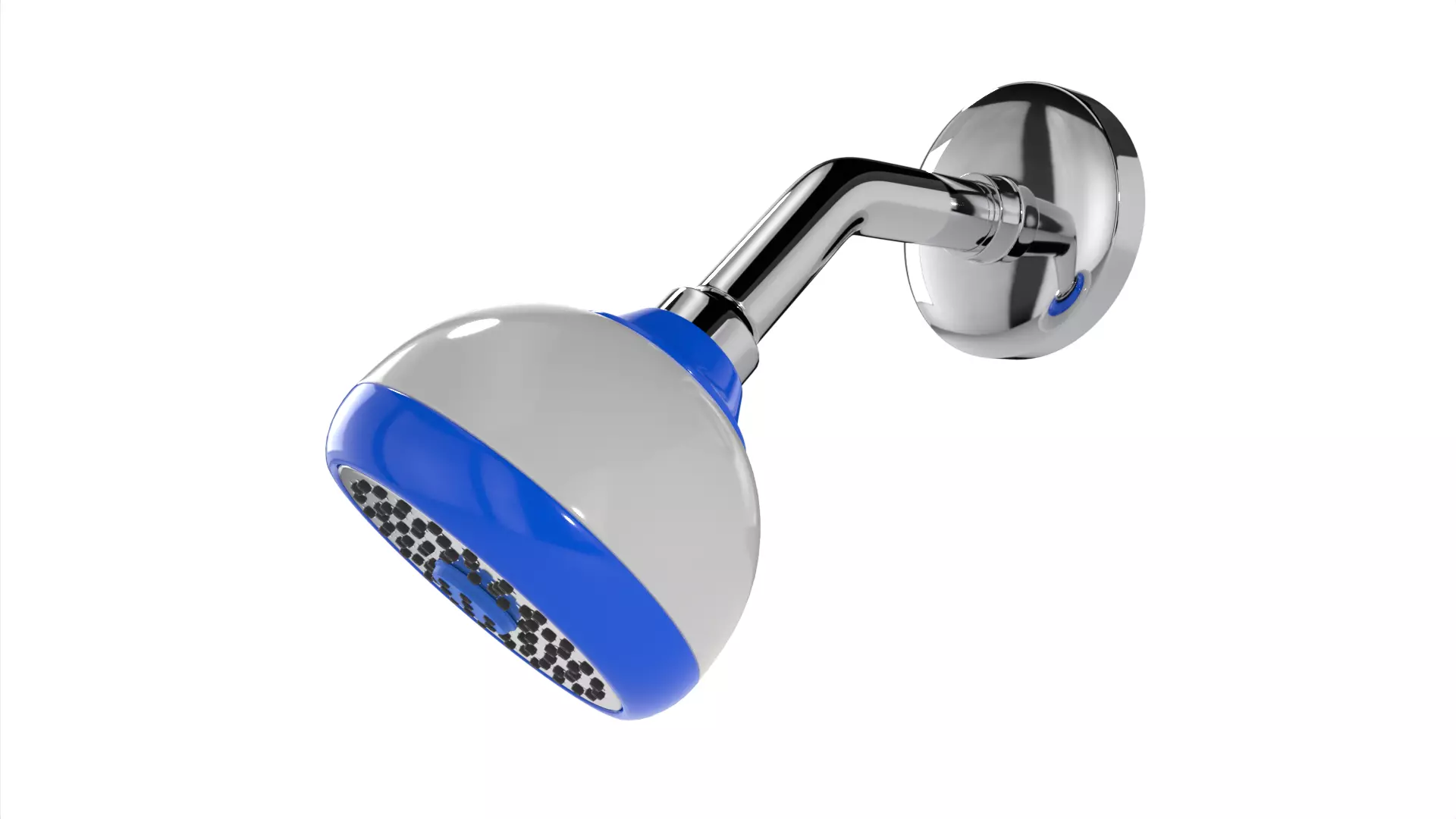 Water Filter Showerhead with Vitamin C 3D model