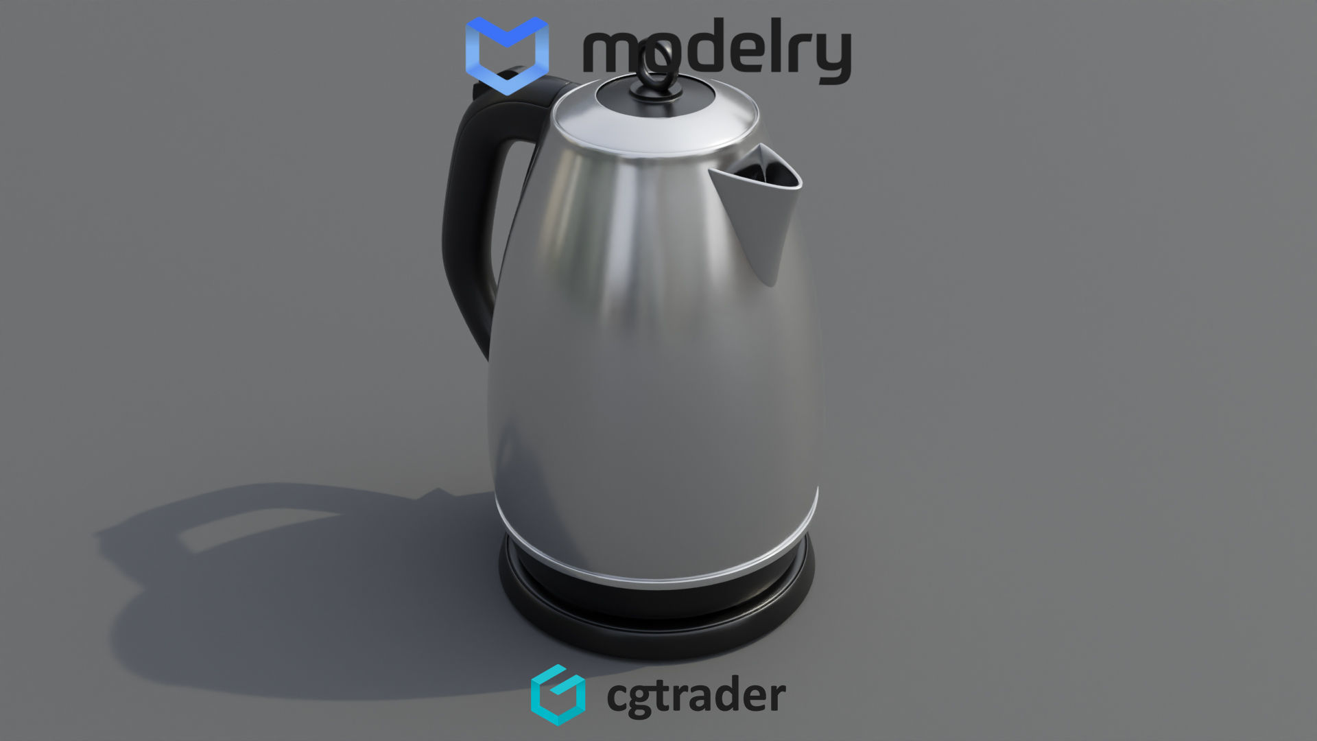 Electric Kettle 3D model_1