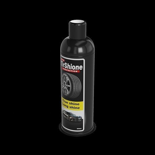 Car cleaning Tire Shine Low-poly 3D model 2