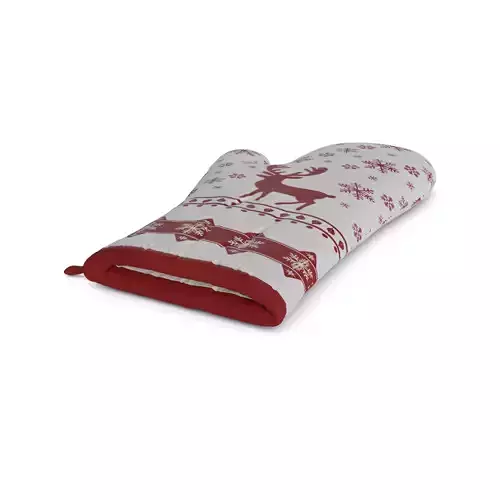 Festive accessories Holiday Oven Mitts 3D model