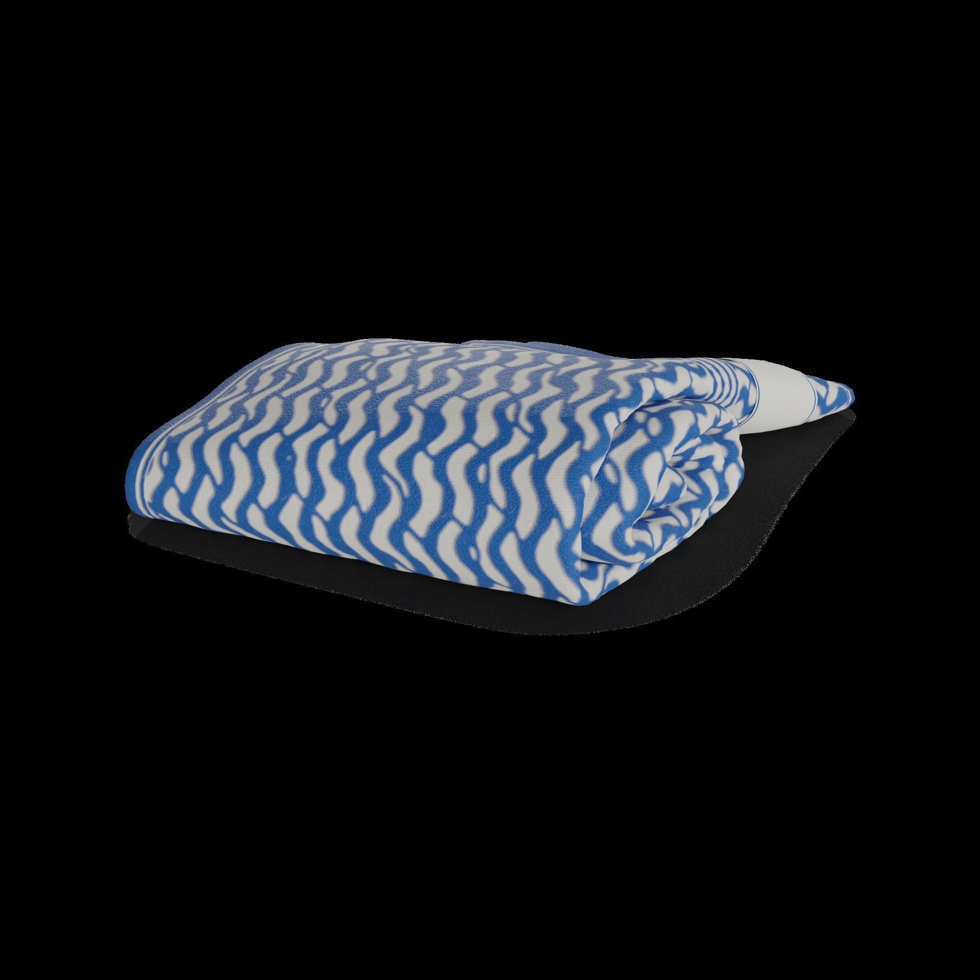 Towels Hand Towel 3D model_1