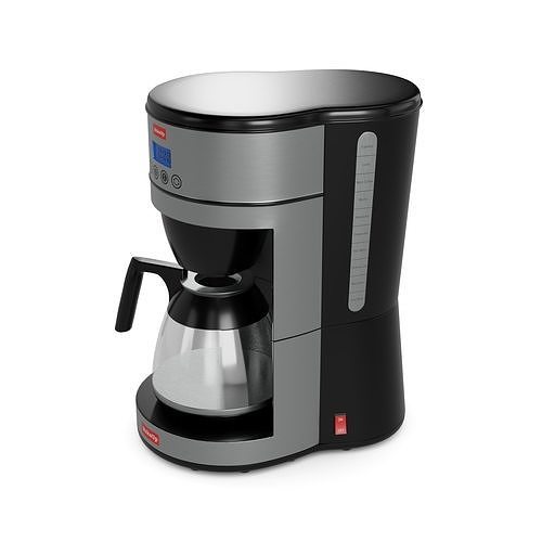 Kitchen appliances Coffee Maker Low-poly 3D model