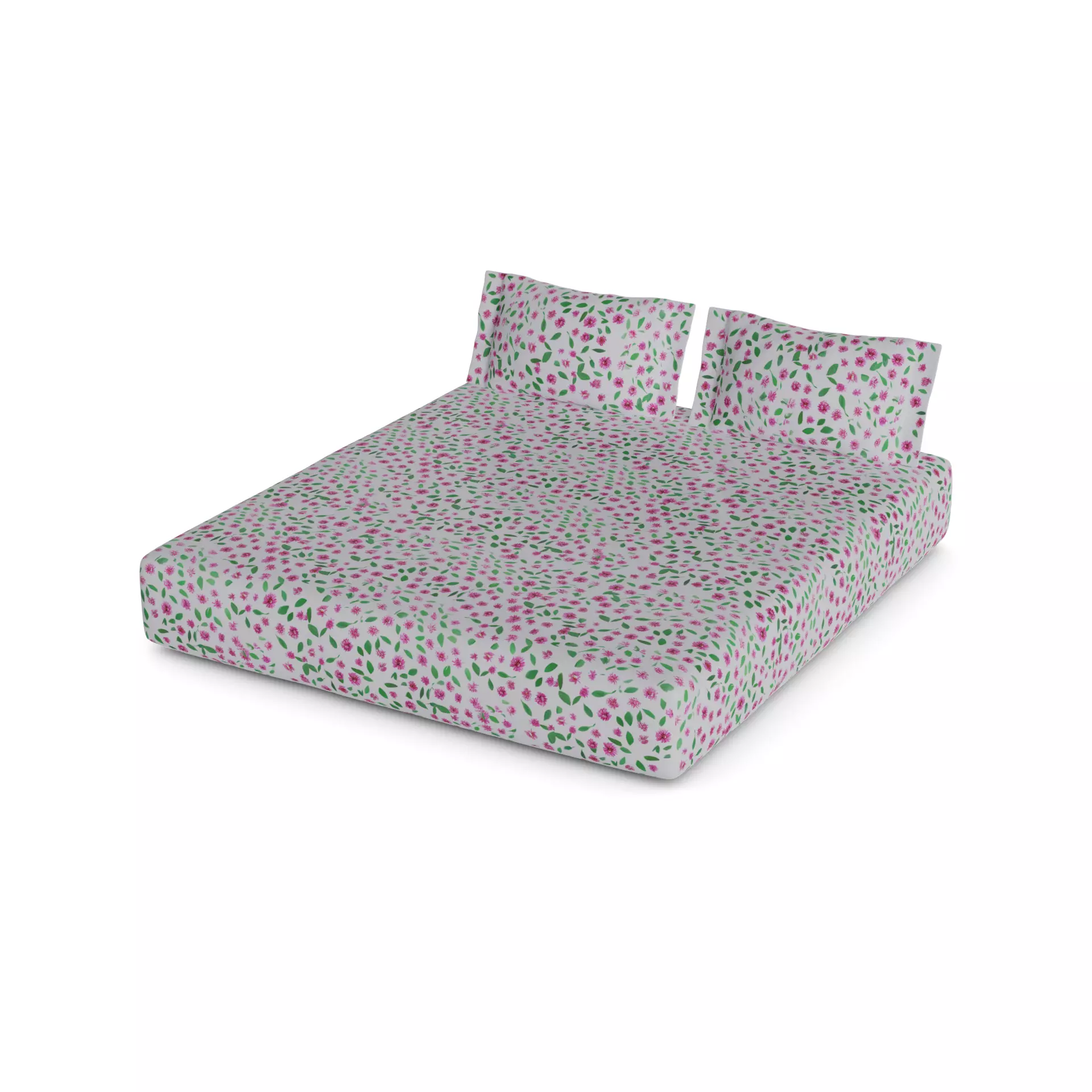 Bedding and bedding sets Bed sheet set 3D model_0
