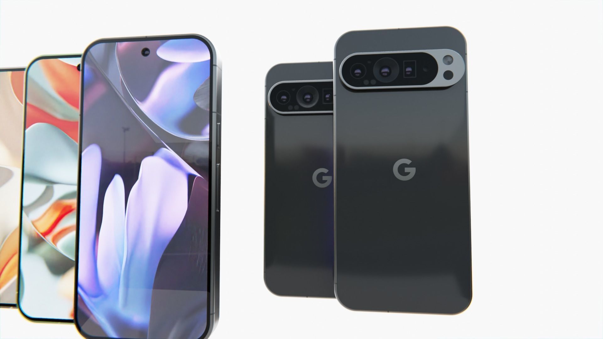 Google Pixel 9 Pixel 9 PRO Pixel 9 XL Pixels efects 3D model_9