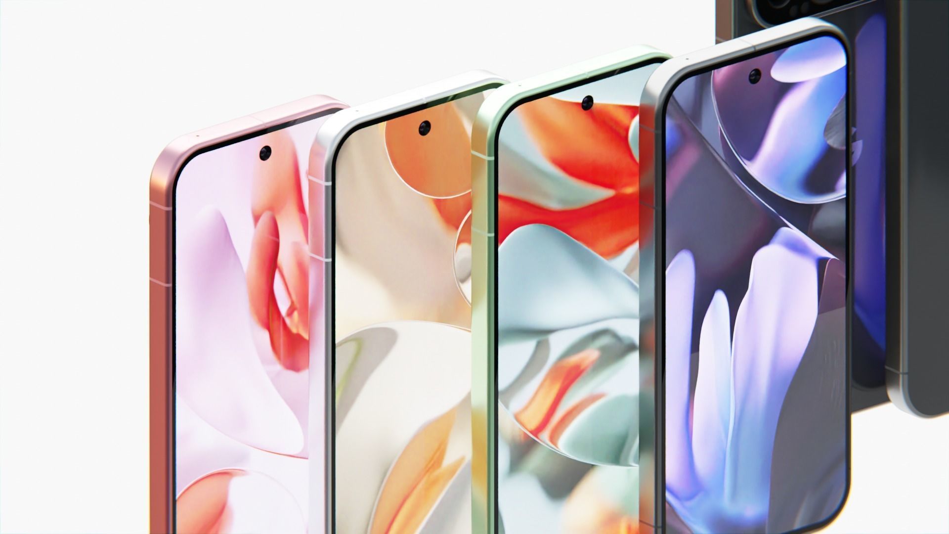 Google Pixel 9 Pixel 9 PRO Pixel 9 XL Pixels efects 3D model_6