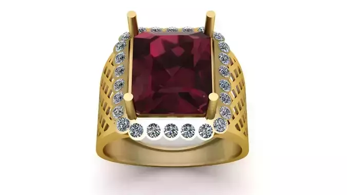 Wedding ring For Women 3d Printable Model