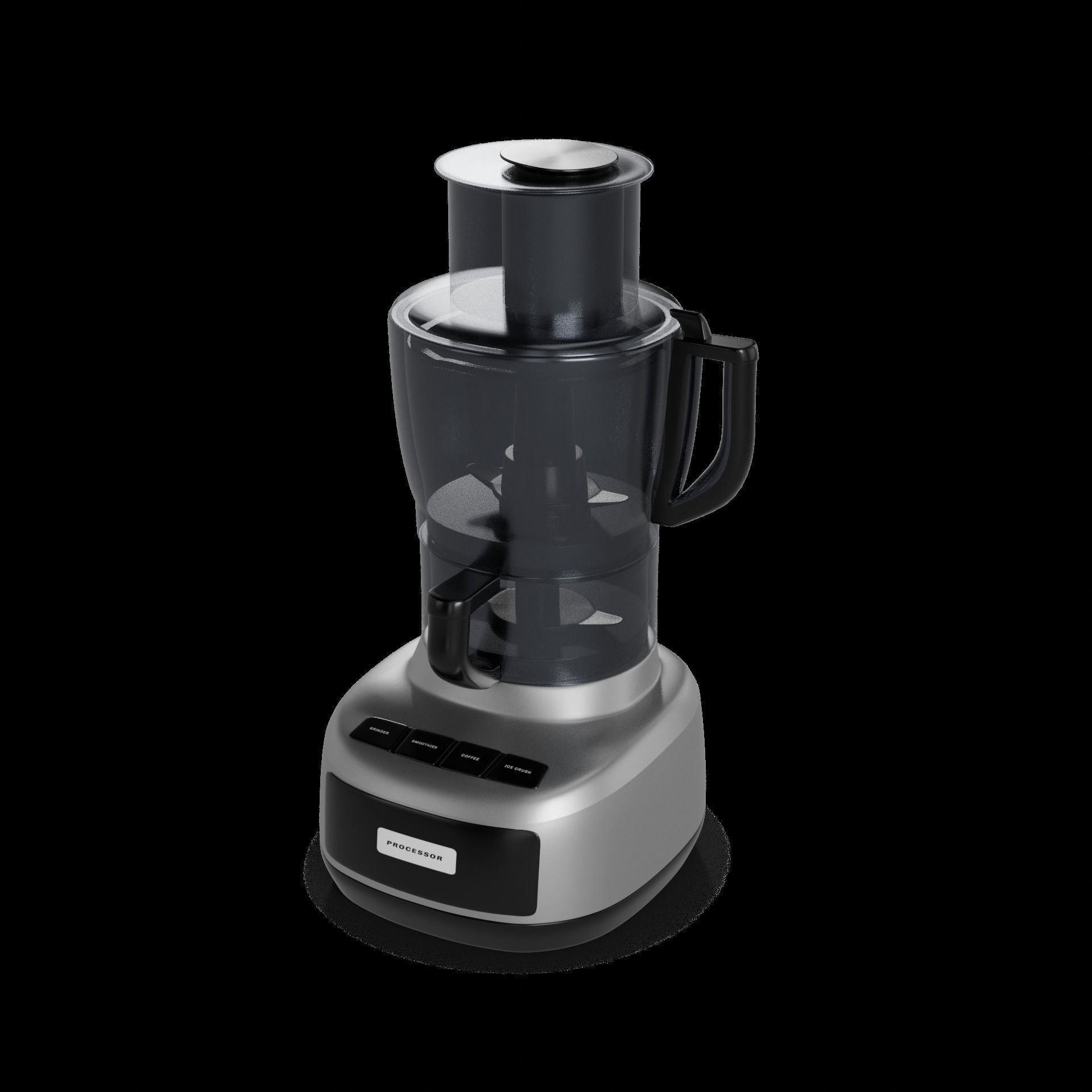 Kitchen appliances Food Processor 3D model_1