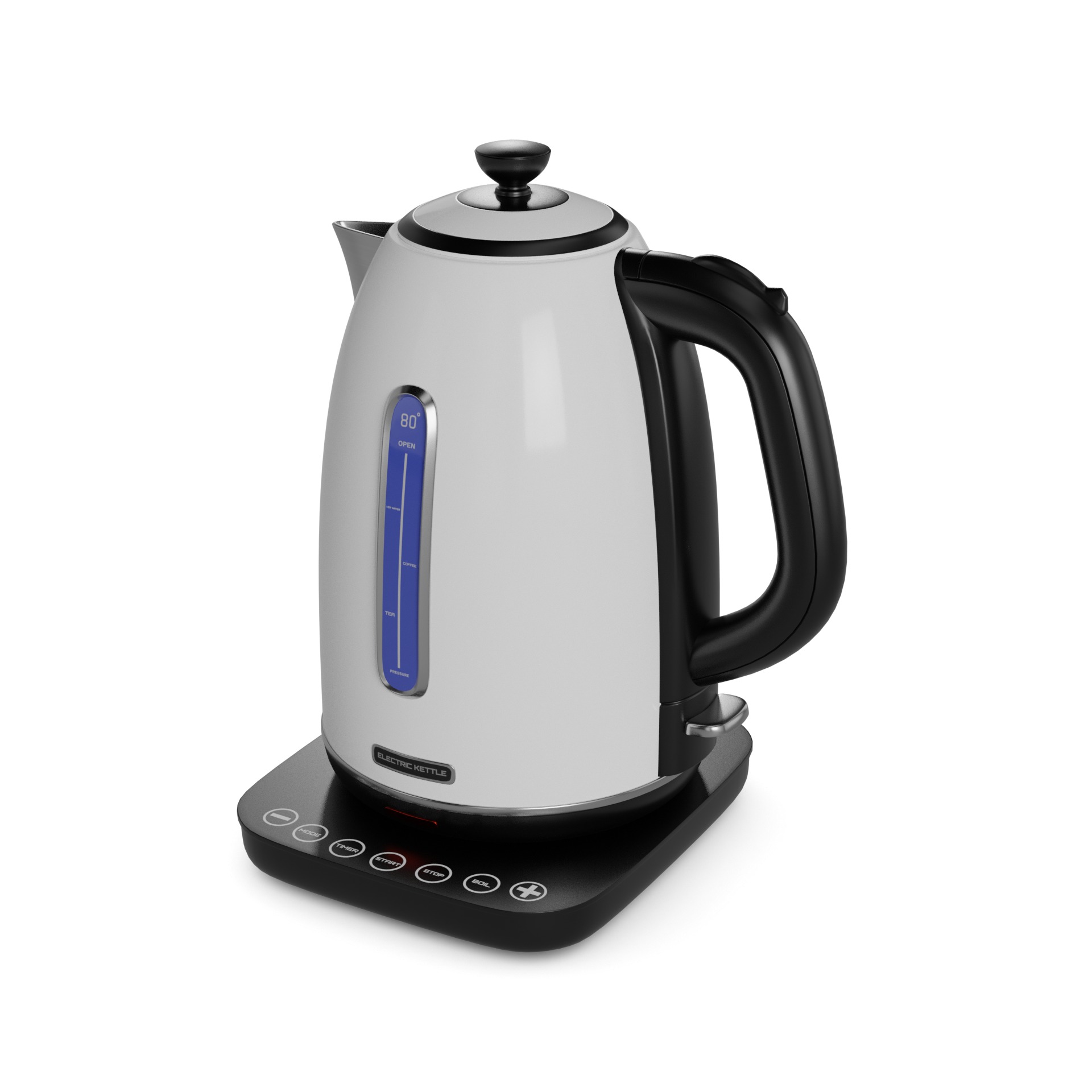 Electric Kettle 3D model_2