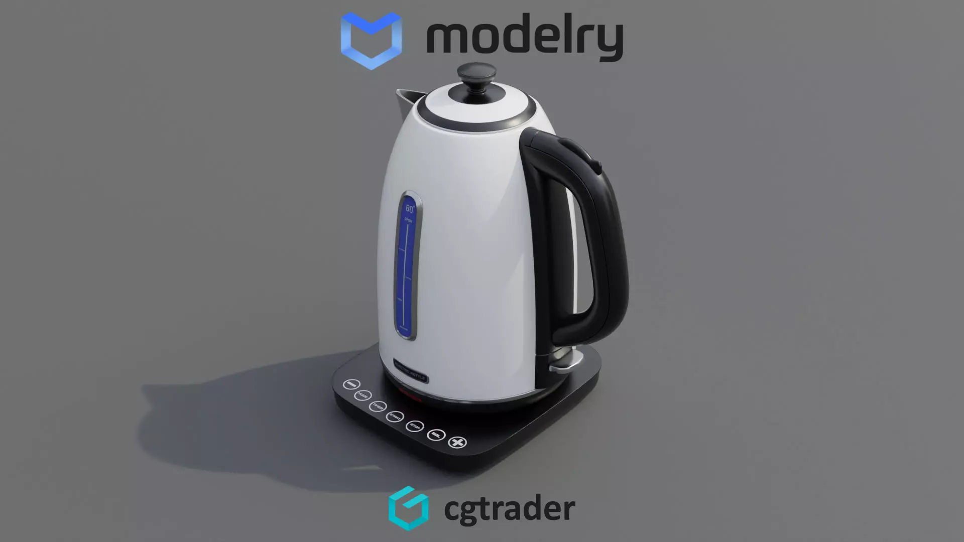 Electric Kettle 3D model_0