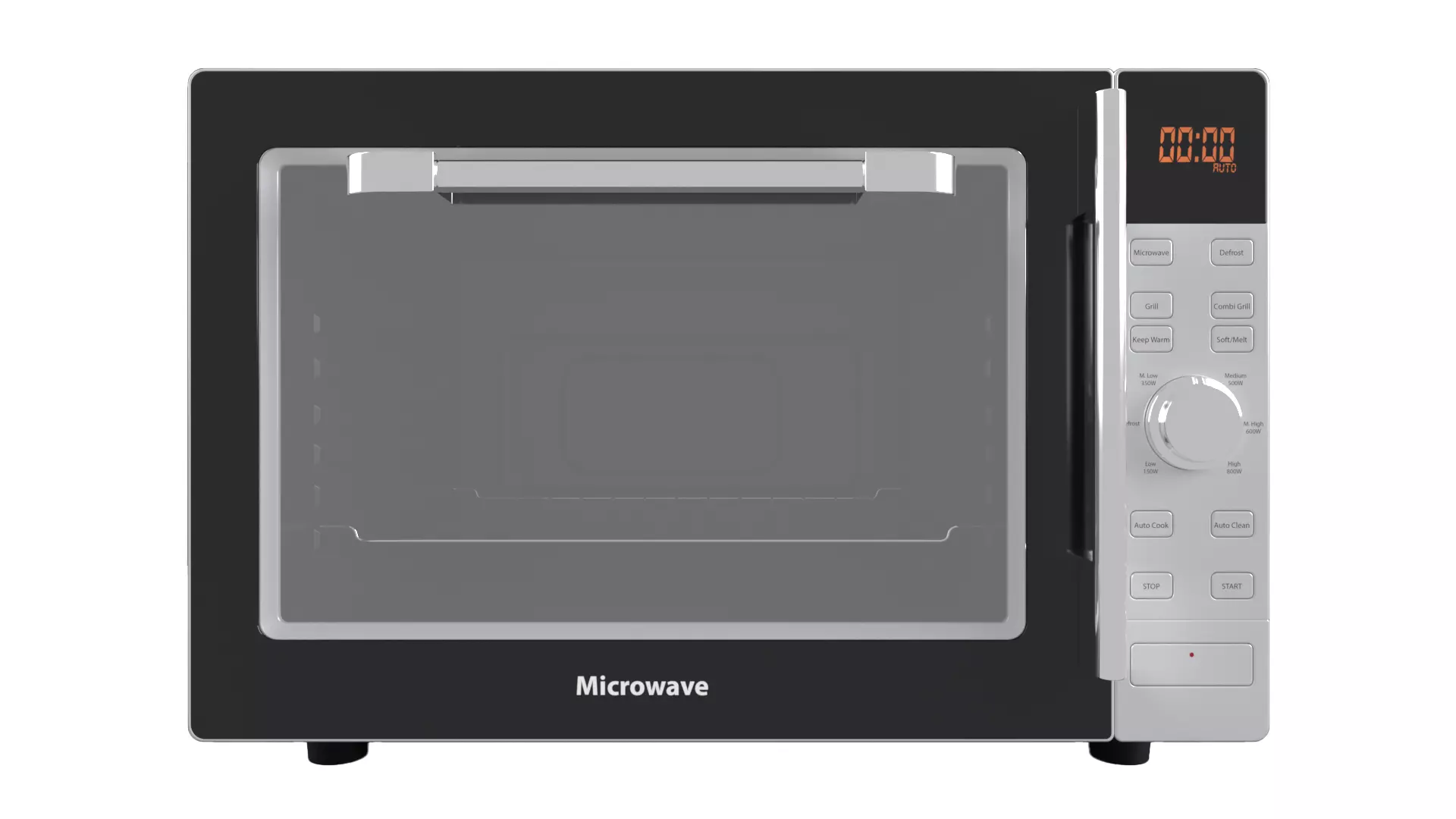 Microwave Oven Low-poly 3D model