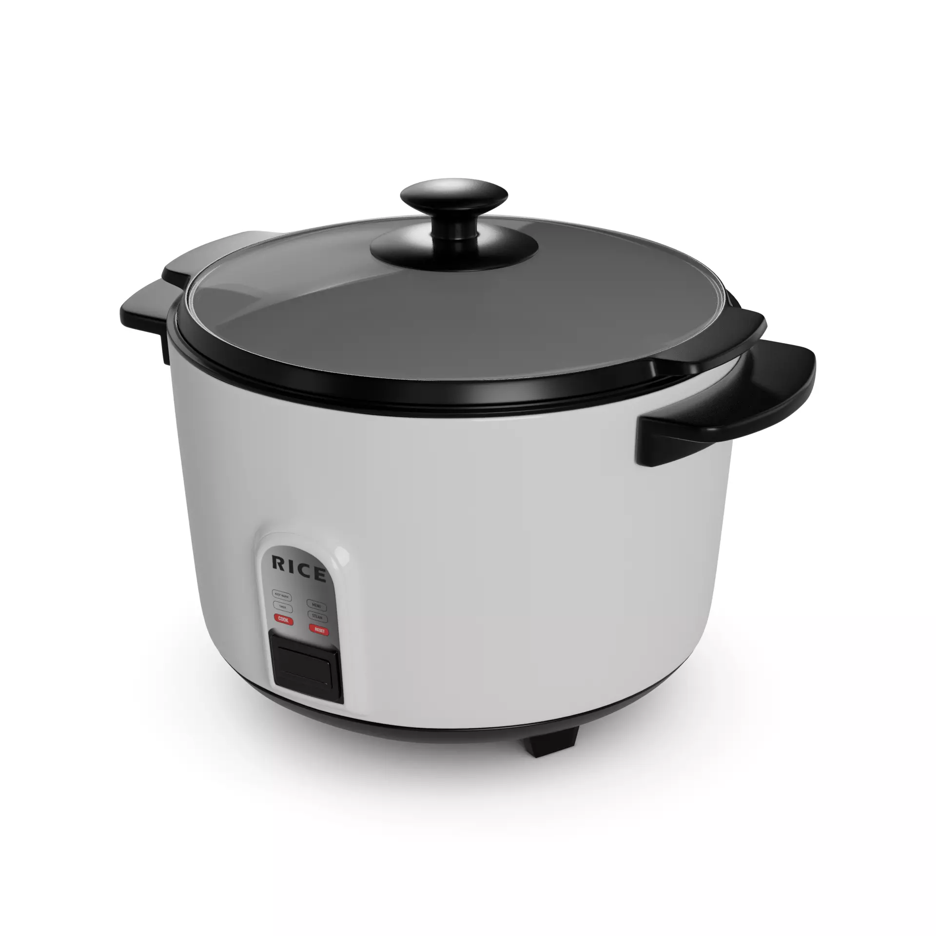 Kitchen appliances Rice Cooker 3D model_0