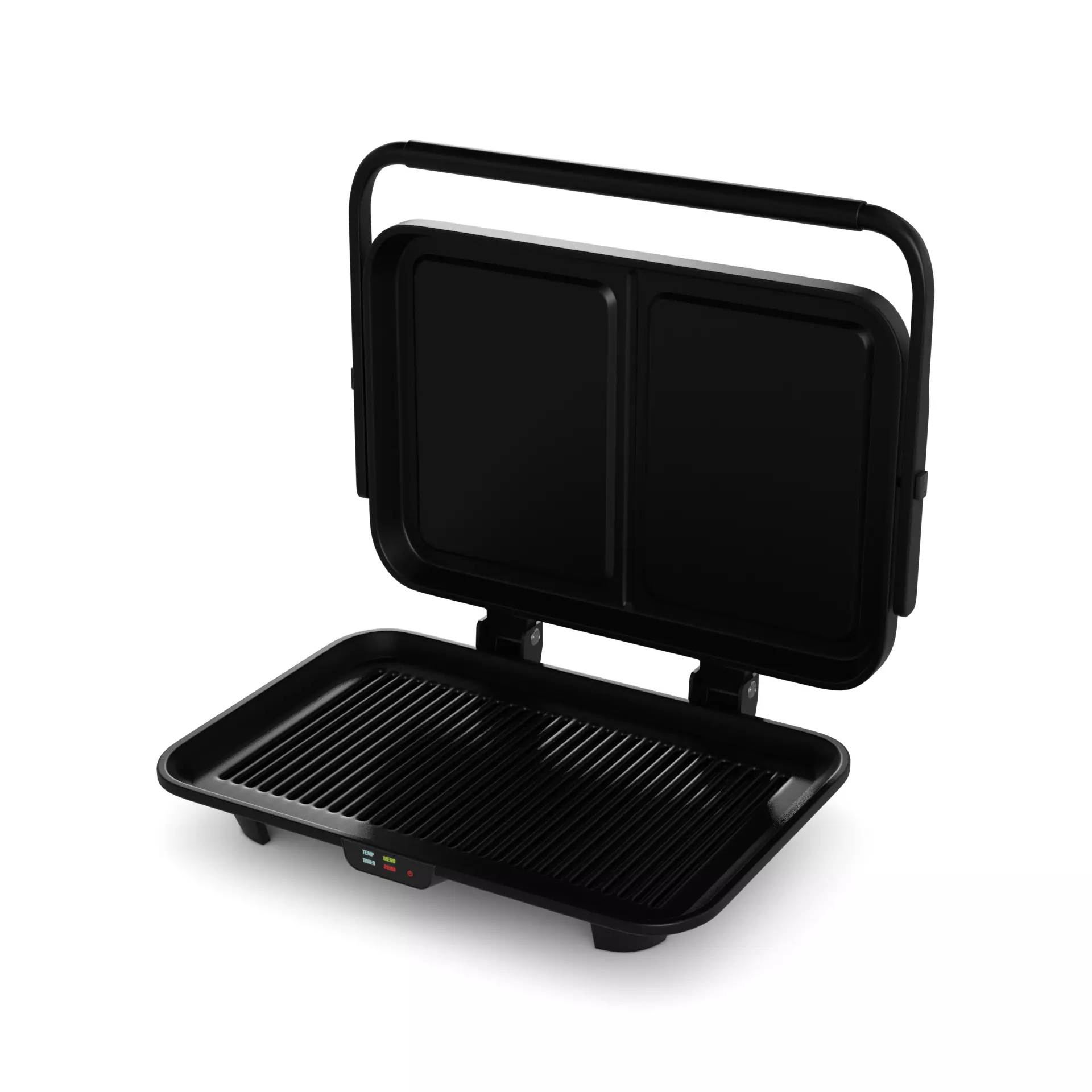 Kitchen appliances Electric Griddle 3D model_0