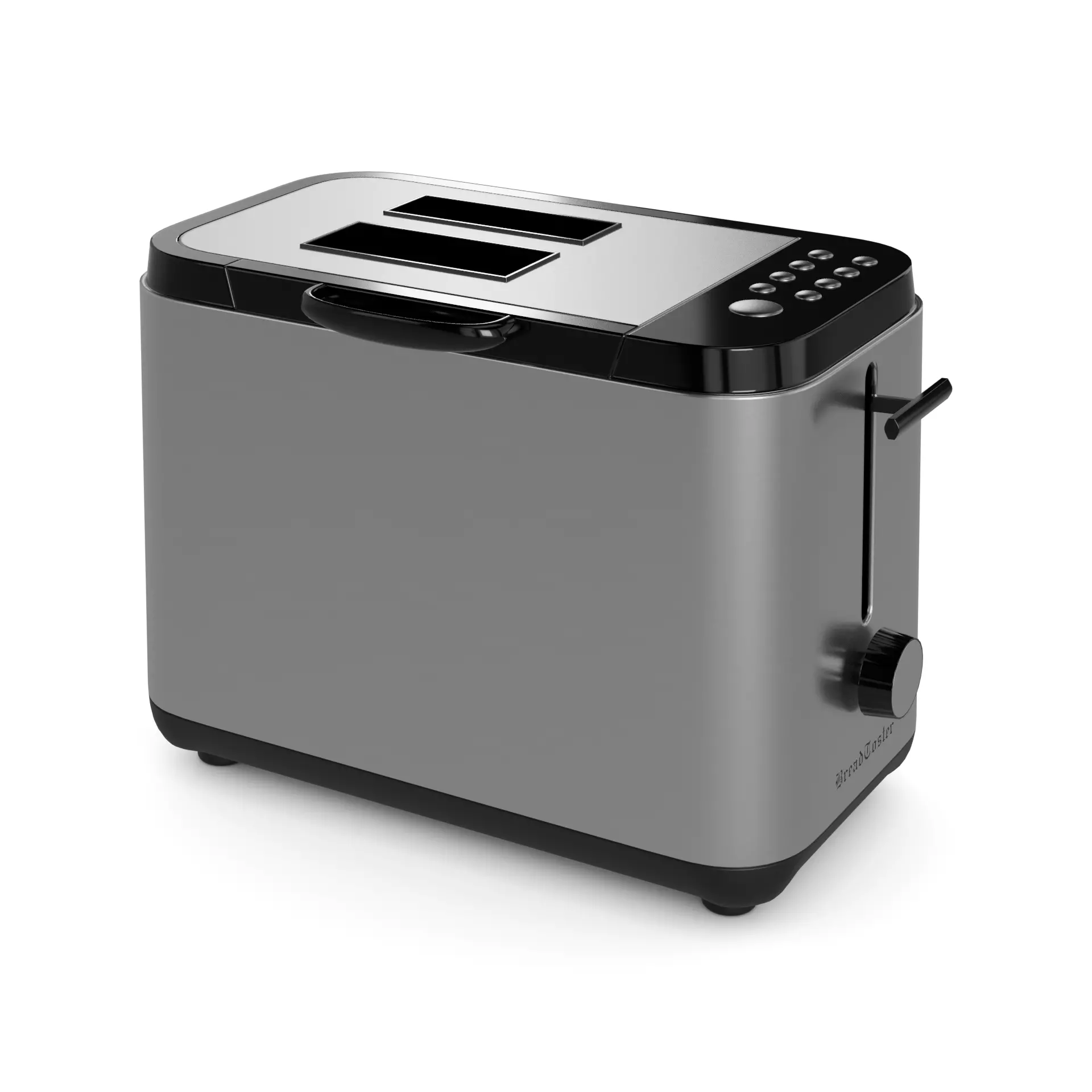 Kitchen appliances Bread Maker Low-poly 3D model_0