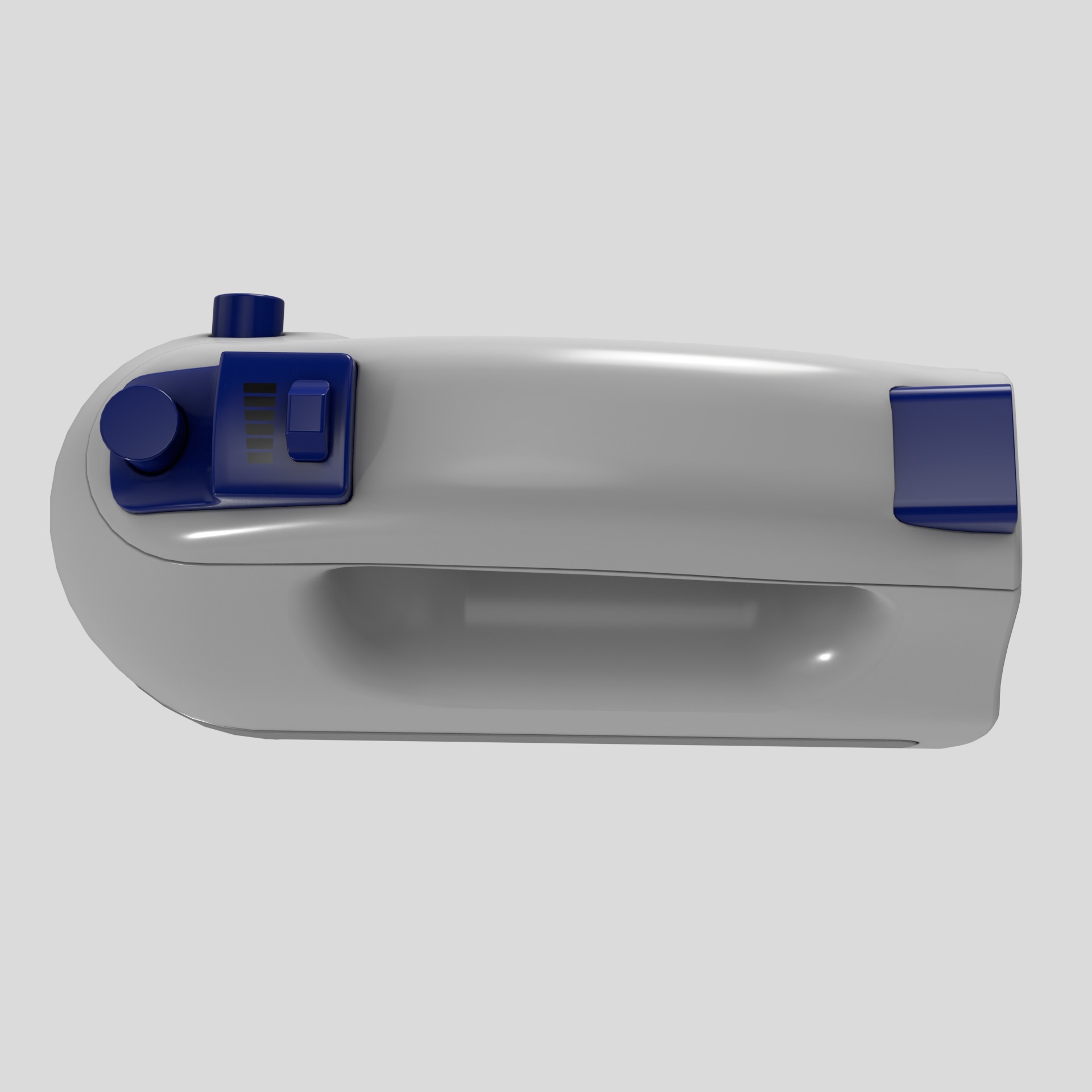 Kitchen appliances Hand Mixer Low-poly 3D model_4