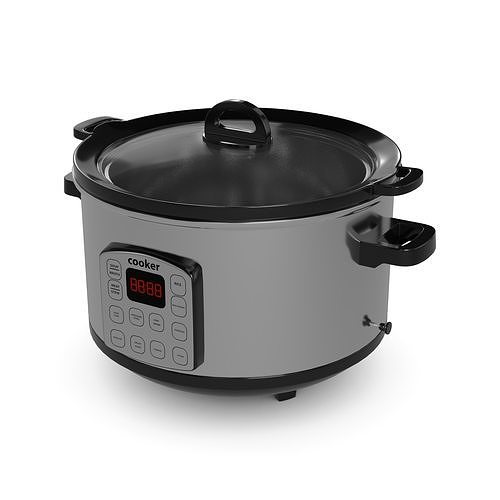 Kitchen appliances Slow Cooker 3D model