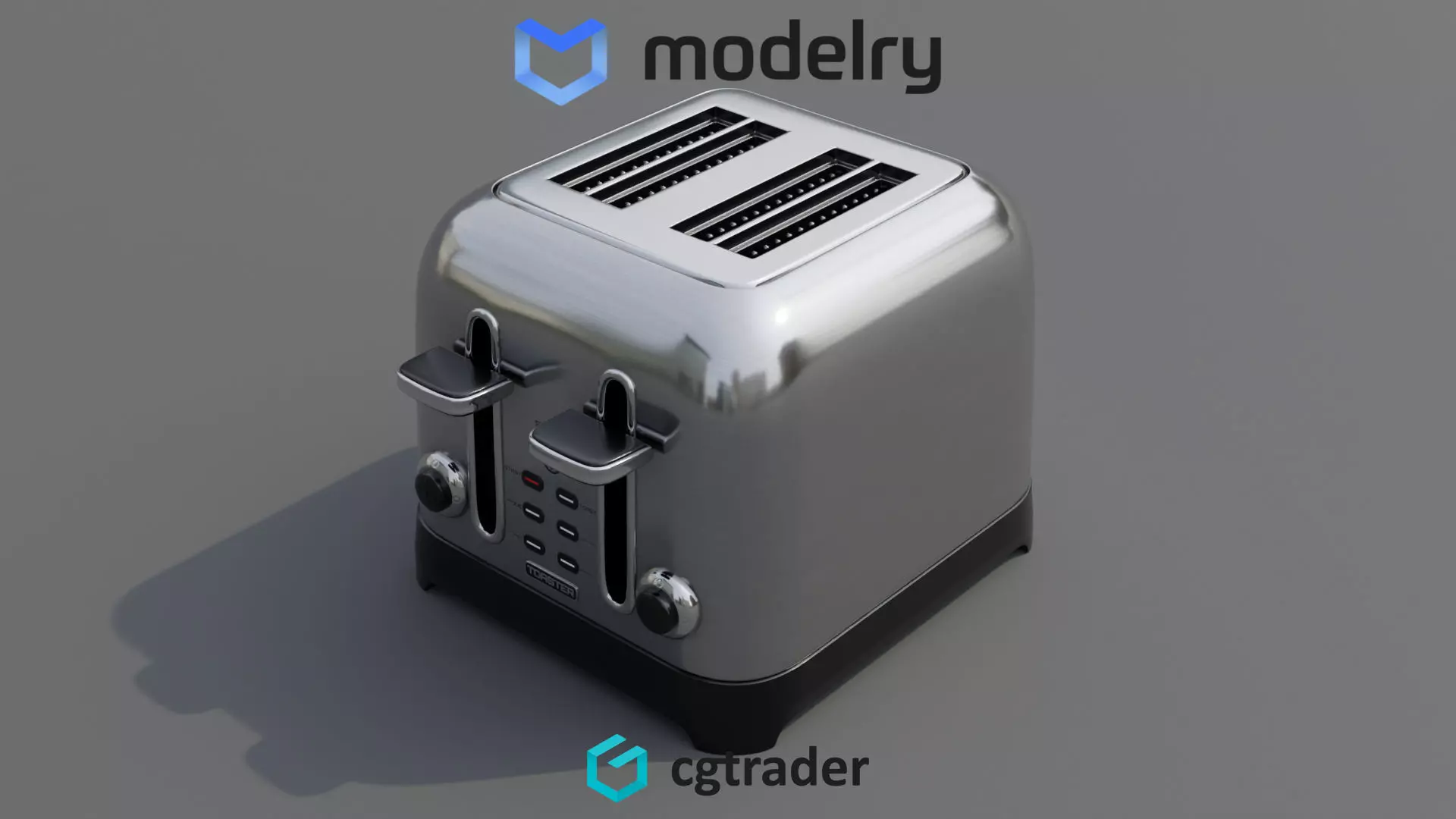 Toaster 3D model_0