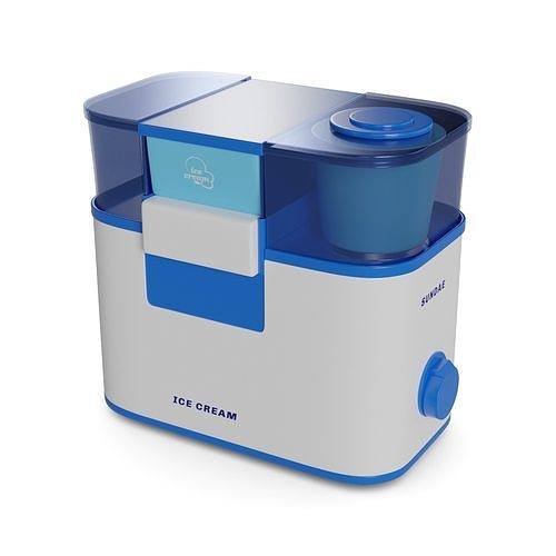 Kitchen appliances Ice Cream Maker 3D model