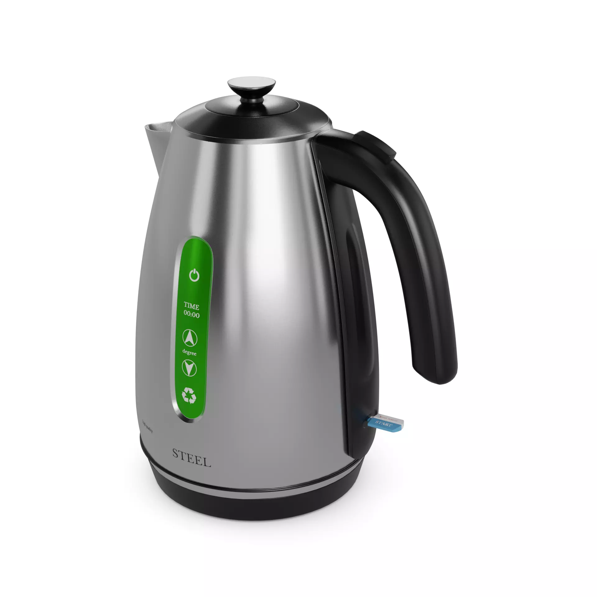 Kitchen appliances Electric Kettle 3D model_0