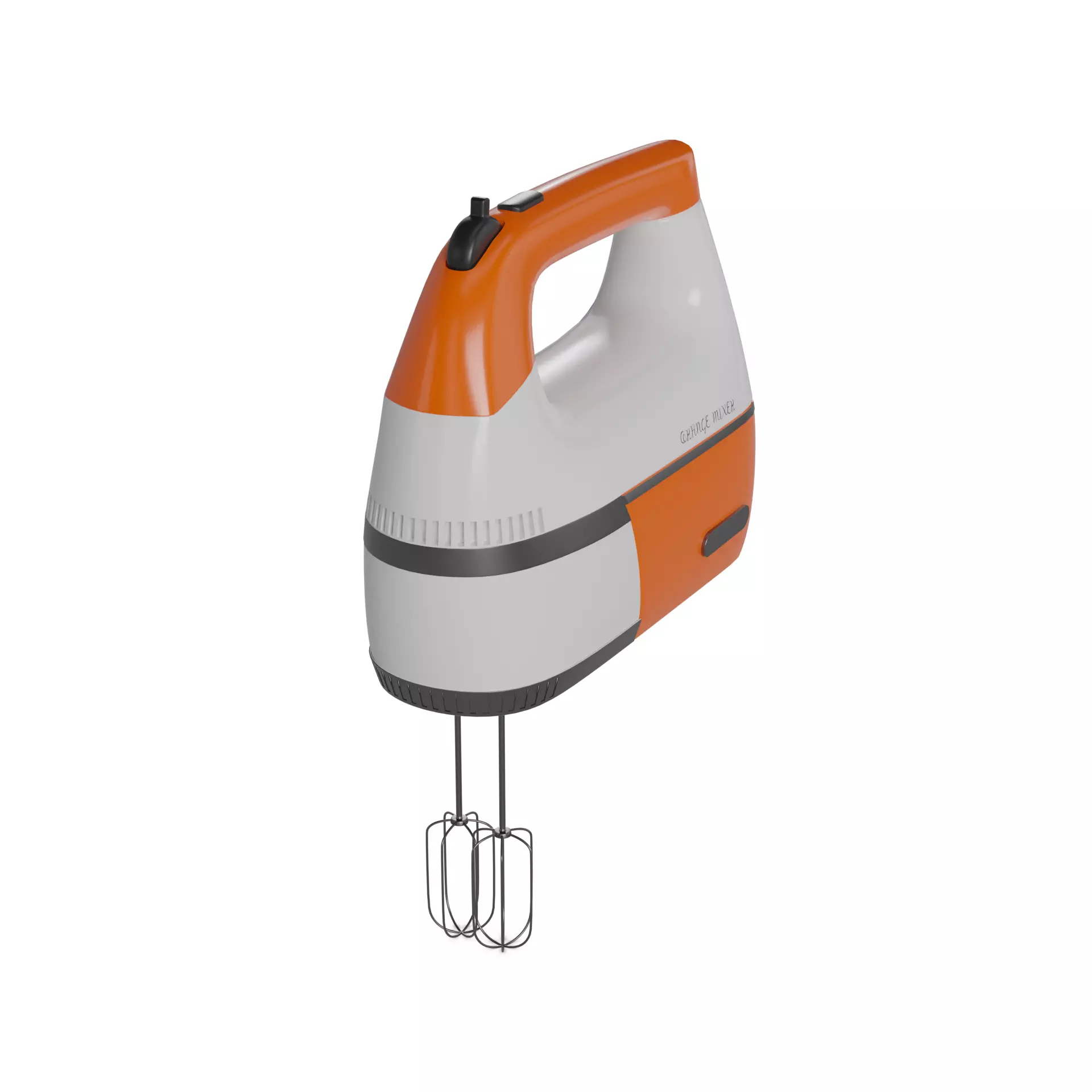 Kitchen appliances Hand Mixer 3D model_0