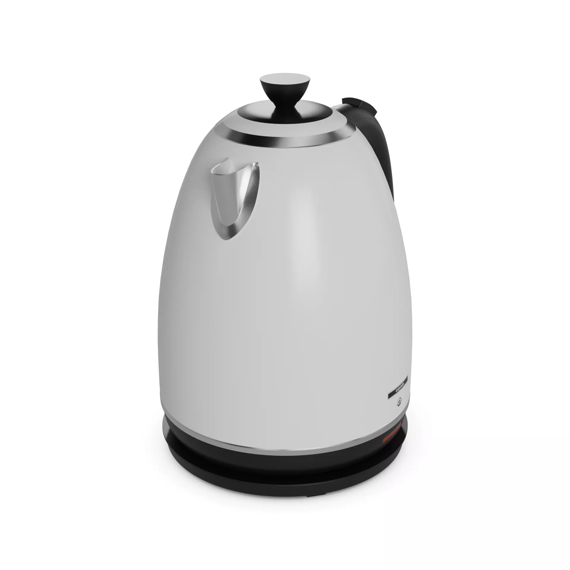 Kitchen appliances Electric Kettle Low-poly 3D model_0