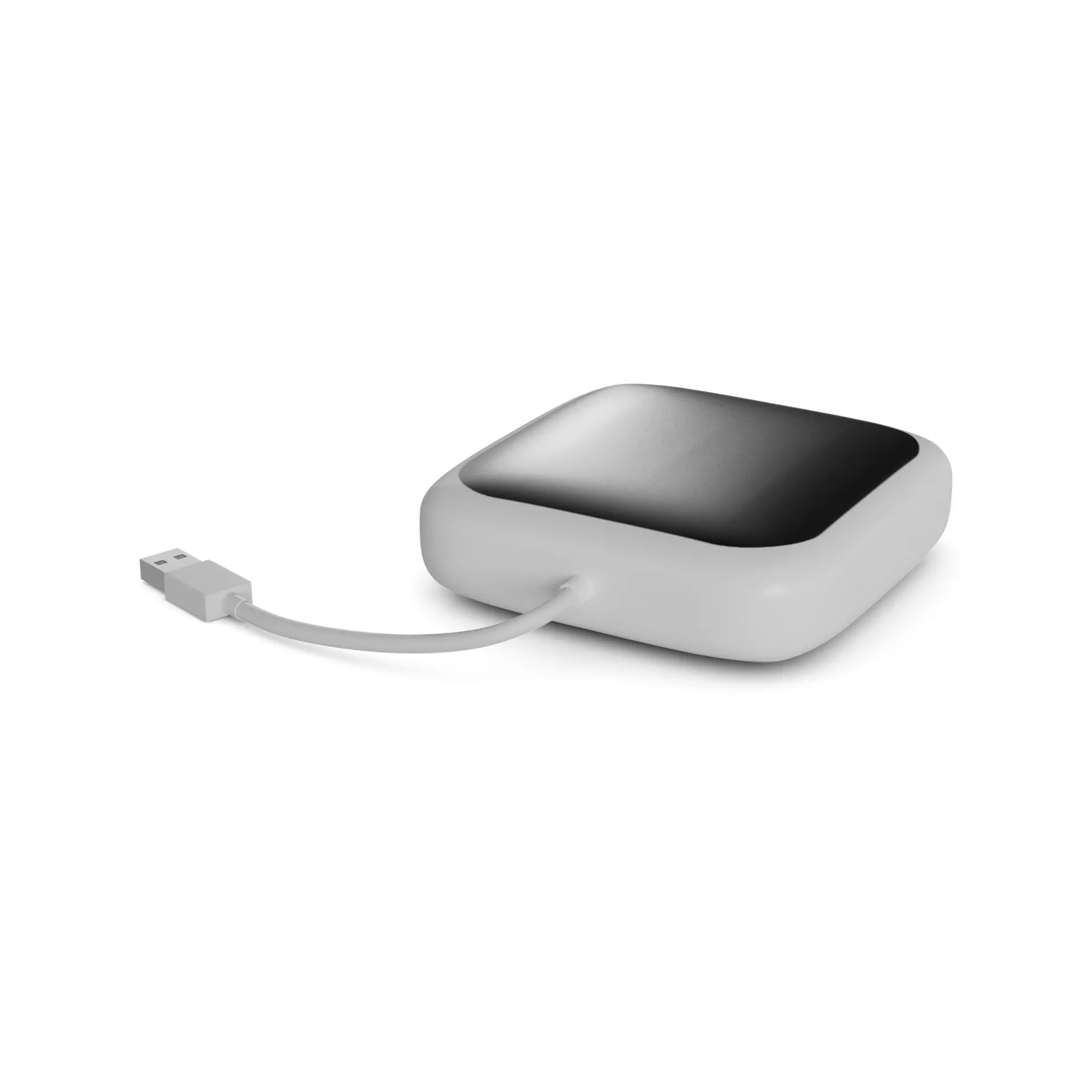 Computer accessories USB-C Hub Low-poly 3D model_0
