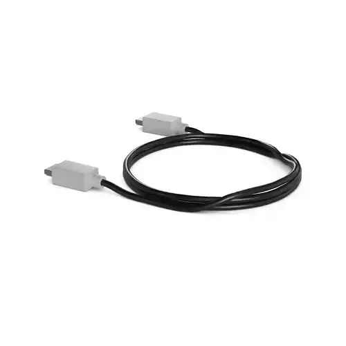 Computer accessories HDMI Cable Low-poly 3D model